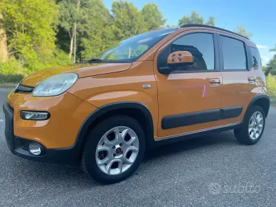 Usata Fiat Panda Trekking 86 CV (63 kW) 2013 Arancione Utilitaria