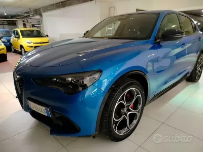 Käytetty Alfa Romeo Stelvio Veloce 209 HP (153 kW) 2024 Sininen Katumaasturi