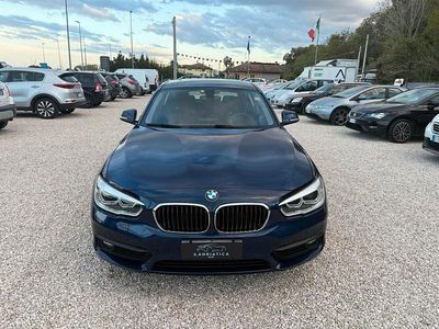 Usata BMW 116 Advantage 116 CV (85 kW) 2015 Blu Utilitaria