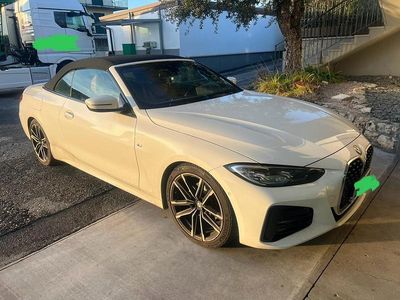 Usata BMW 420 Cabriolet M Sport 190 CV (139 kW) 2021 Bianco Cabrio