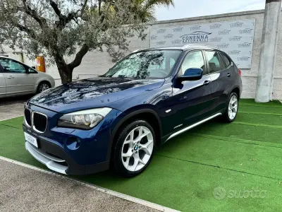 Usata BMW X1 177 CV (130 kW) 2010 Blu SUV