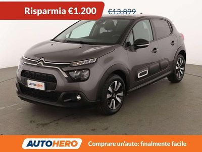 Usata Citroën C3 Shine 102 CV (75 kW) 2023 Nero Utilitaria