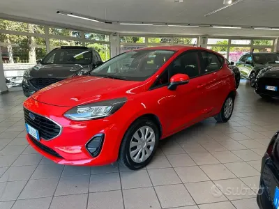 Usata Ford Fiesta 75 CV (55 kW) 2022 Rosso Utilitaria