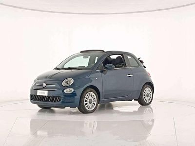 Usata Fiat 500C Lounge 69 CV (50 kW) 2020 Blu dipinto di blu met Cabrio