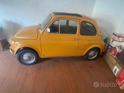 Usata Fiat 500 1960 Giallo Utilitaria