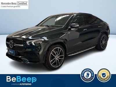 Usata Mercedes GLE350 Premium Plus 194 CV (142 kW) 2022 Verde metallizzato Coupé