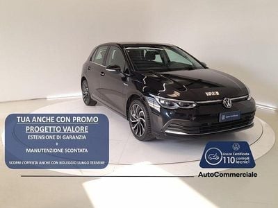 Usata VW Golf VIII Style 131 CV (96 kW) 2022 Nero Utilitaria