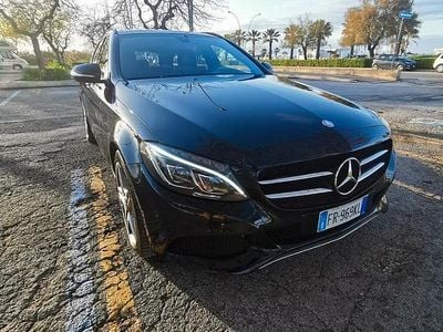 Usata Mercedes C220 Premium 170 CV (125 kW) 2015 Nero Station wagon