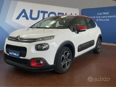 Usata Citroën C3 Feel 82 CV (60 kW) 2018 Bianco Utilitaria