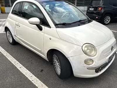 Usata Fiat 500 69 CV (50 kW) 2008 Bianco Berlina