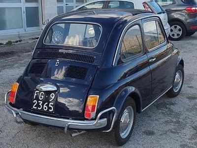 Usata Fiat 500 105 CV (77 kW) 1970 Blu Utilitaria
