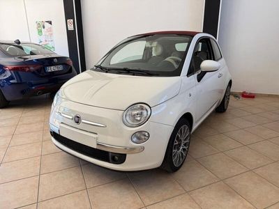 Usata Fiat 500C Lounge 69 CV (50 kW) 2013 Bianco Cabrio