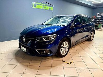 Usata Renault Mégane GrandTour Intens 110 CV (80 kW) 2019 Blu Station wagon