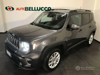 Usata Jeep Renegade Limited 151 CV (111 kW) 2019 Grigio SUV