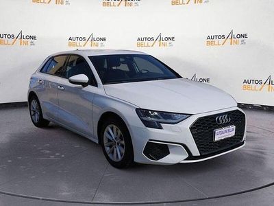 Usata Audi A3 Business 150 CV (110 kW) 2021 Bianco pastello Berlina