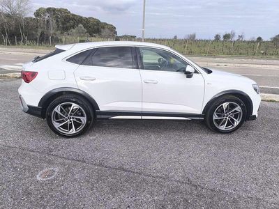 Usata Audi Q3 Sportback S-Line 150 CV (110 kW) 2020 Bianco SUV