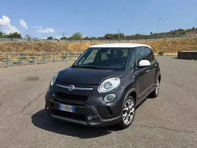 Usata Fiat 500L Trekking 85 CV (62 kW) 2015 Nero Monovolume