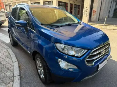 Usata Ford Ecosport Titanium 99 CV (72 kW) 2019 Blu/azzurro SUV