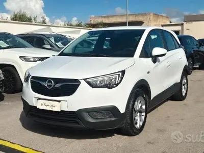 Usata Opel Crossland X 81 CV (59 kW) 2018 Bianco SUV