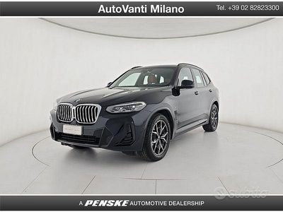 Usata BMW X3 M Sport 190 CV (139 kW) 2021 Blu SUV