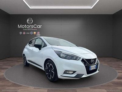 Usata Nissan Micra Tekna 92 CV (67 kW) 2022 Bianco Utilitaria