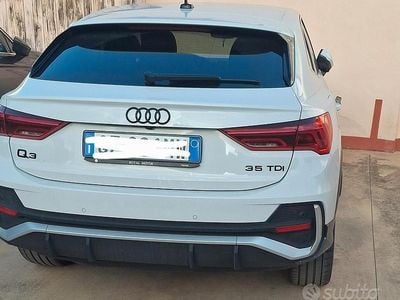 Usata Audi Q3 Sportback 150 CV (110 kW) 2021 Bianco SUV