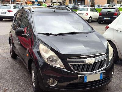 Usata Chevrolet Spark 68 CV (50 kW) 2010 Nero Utilitaria