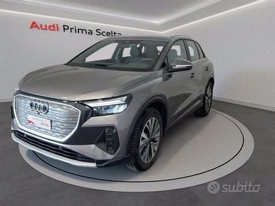 Usata Audi Q4 e-tron Advanced 125 kW (170 CV) 2023 Grigio tifone metalizzato SUV