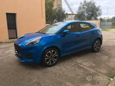 Usata Ford Puma ST-Line 120 CV (88 kW) 2021 Blu SUV