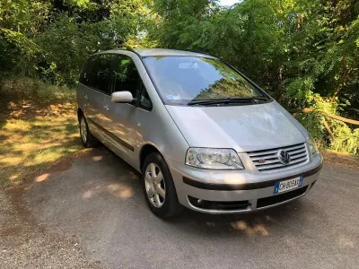 Usata VW Sharan Highline 204 CV (150 kW) 2003 Argento Monovolume