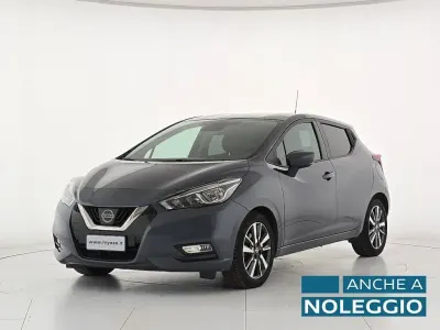 Usata Nissan Micra Tekna 90 CV (66 kW) 2018 Grigio Utilitaria