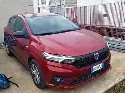 Usata Dacia Sandero 101 CV (74 kW) 2021 Rosso Berlina