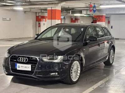 Usata Audi A4 Advanced 177 CV (130 kW) 2013 Blu Station wagon