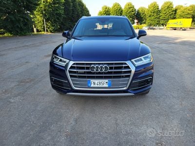 Usata Audi Q5 S-Line 190 CV (139 kW) 2018 Blu SUV