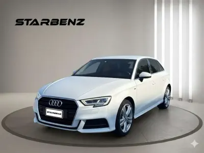 Usata Audi A3 Ambiente 150 CV (110 kW) 2020 Bianco Berlina