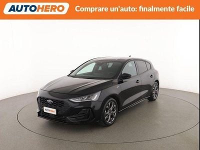 Usata Ford Focus ST-Line X 125 CV (91 kW) 2022 Nero Berlina