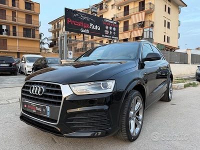 Usata Audi Q3 S-Line 150 CV (110 kW) 2017 Nero SUV