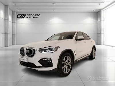 Usata BMW X4 xLine 190 CV (139 kW) 2019 Bianco SUV