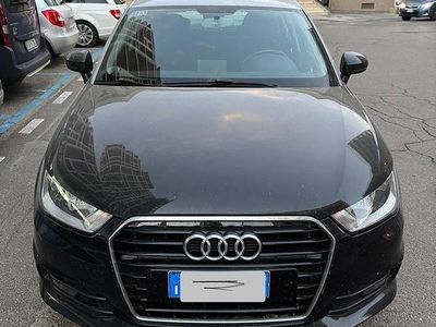 Usata Audi A1 Sportback Admired 82 CV (60 kW) 2017 Nero Utilitaria