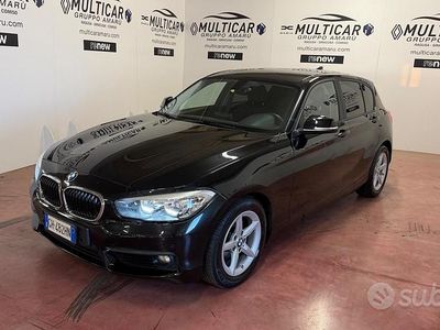 Nero Usata 2017 BMW 116 Sport Line Utilitaria | 13.900 € (Molto cara)