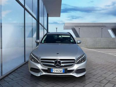 Usata Mercedes C220 170 CV (125 kW) 2017 Argento Station wagon
