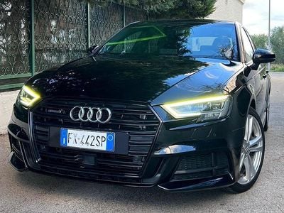 Usata Audi A3 S-Line 184 CV (135 kW) 2019 Nero Berlina