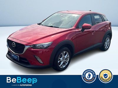 Usata Mazda CX-3 Evolve 120 CV (88 kW) 2018 Rosso metallizzato SUV