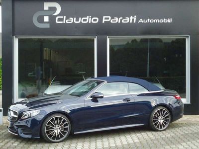 Usata Mercedes E220 Premium Plus 194 CV (142 kW) 2018 Tanzanite Cabrio