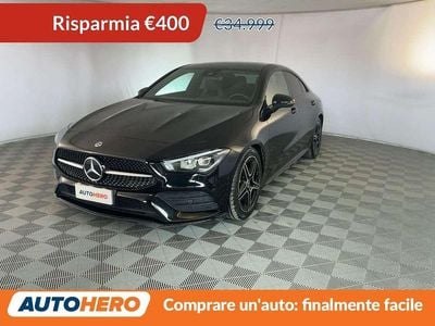 Usata Mercedes CLA200 Premium 150 CV (110 kW) 2022 Nero Berlina