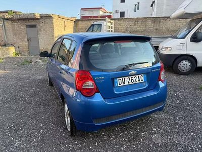 Usata Chevrolet Aveo 2009 Blu Berlina