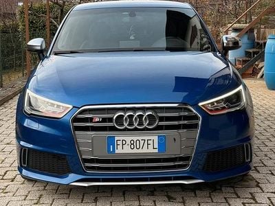 Usata Audi S1 300 CV (220 kW) 2018 Blu Utilitaria