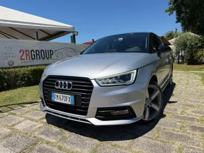 Usata Audi A1 Sportback S-Line 90 CV (66 kW) 2017 Argento Utilitaria