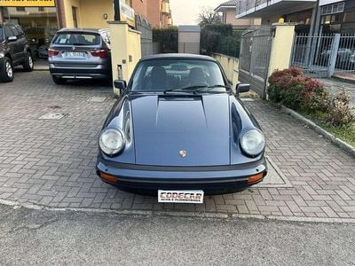 Usata Porsche 911SC 204 CV (150 kW) 1981 Blu Cabrio