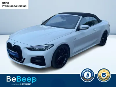 Usata BMW 420 M Sport 190 CV (139 kW) 2021 Bianco pastello Cabrio